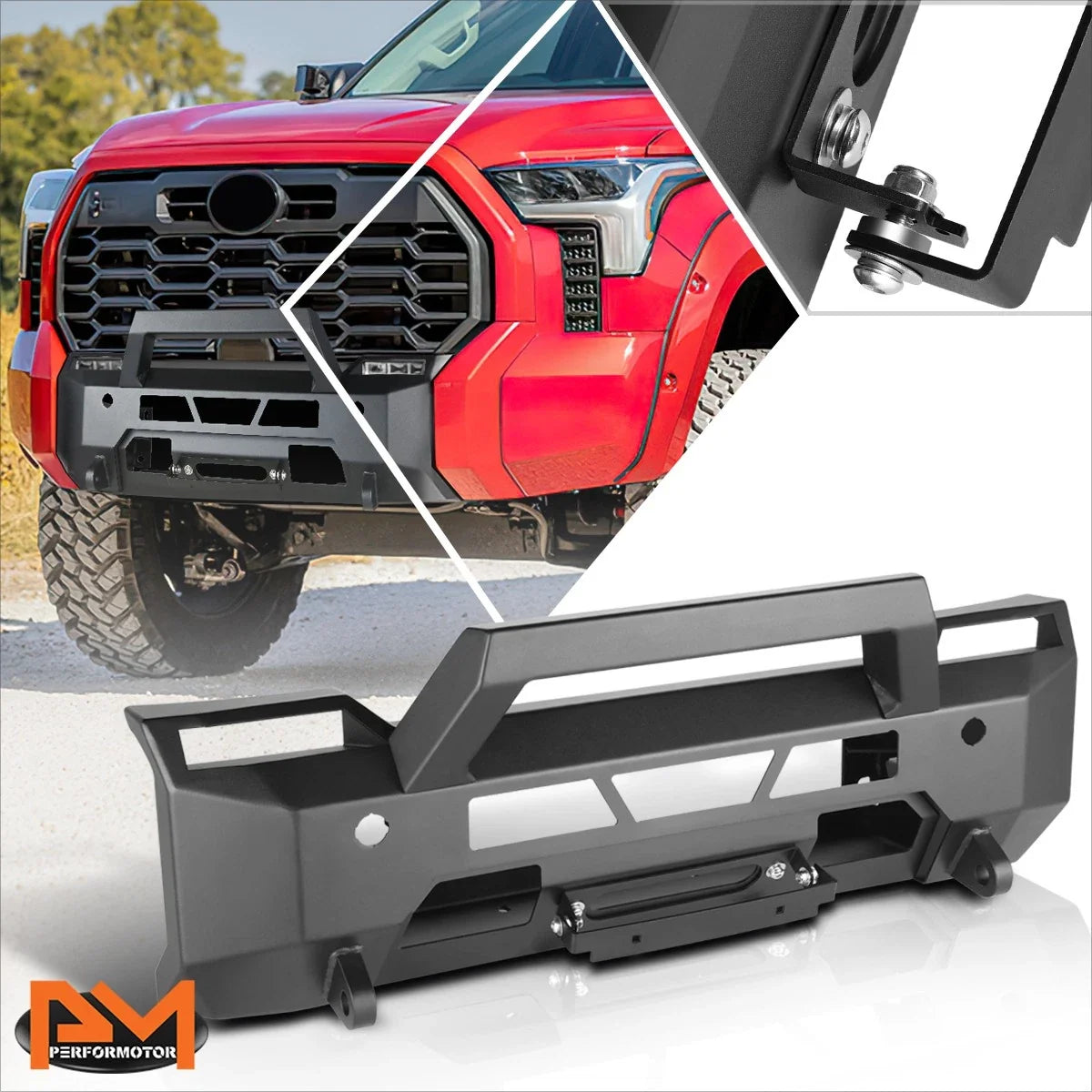 Offroad Front Center Mount Bumper for Toyota Tundra (2022–2024)