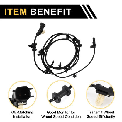 ABS Wheel Speed Sensor for Ford F-250 Super Duty (2011–2016) Rear Right