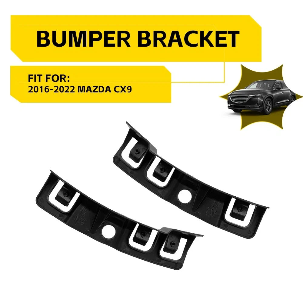 Set of 2 Front Bumper Cover Brackets for Mazda CX-9 (2016–2022) TK48-50-153B
