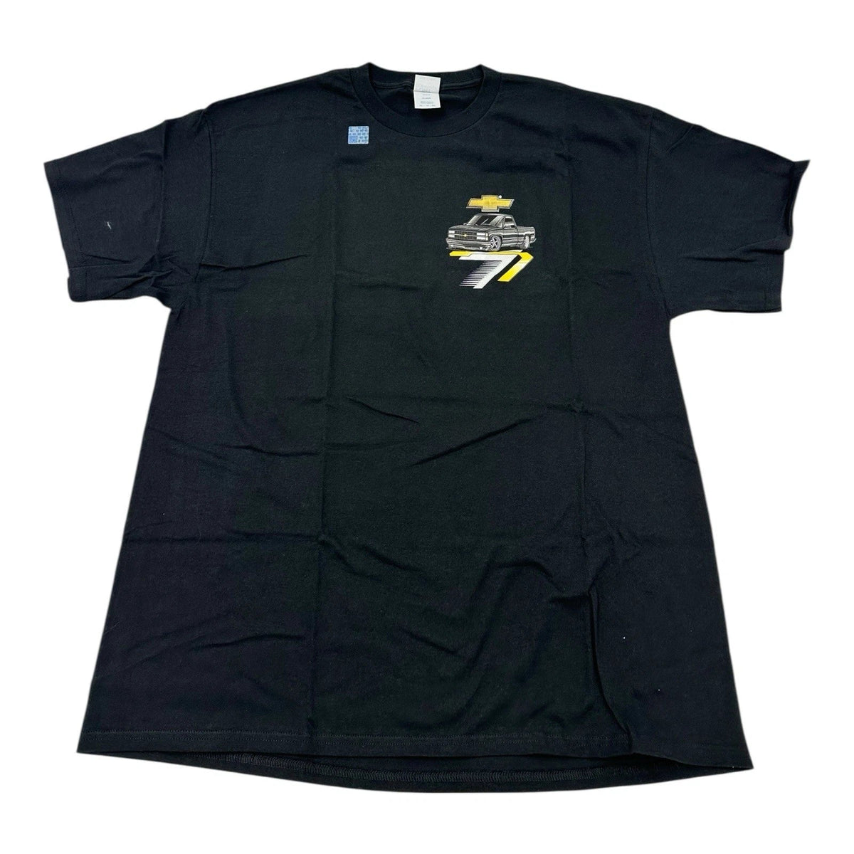 Black Licensed T-Shirt for Chevrolet Silverado (2014–2018)