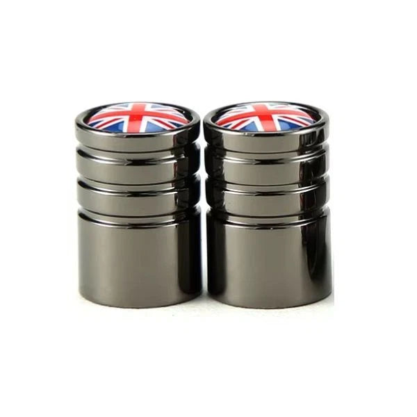 Valve Dust Caps for Peugeot Speedfight (All) - UK Black