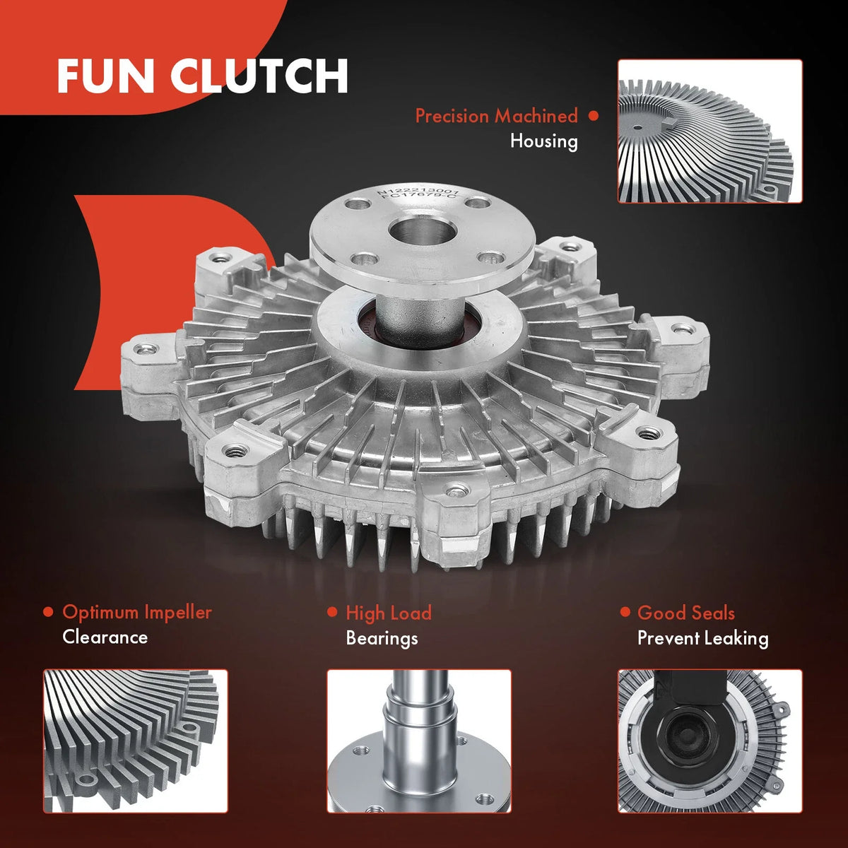 Radiator Fan Clutch for Mitsubishi Montero Sport (1997–1999)