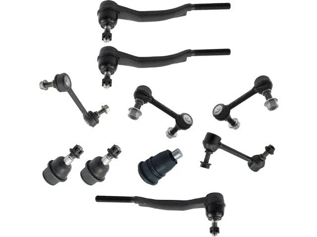 Set of 4 Ball Joints Tie Rods Sway Bar Link Kit for Isuzu Ascender (2004–2008) 19888ZRZN