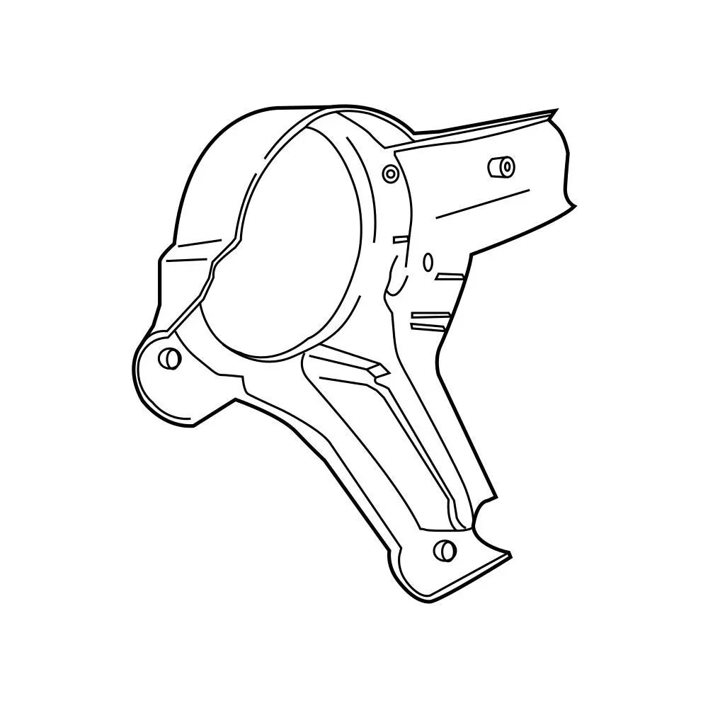 Steering Wheel Back Cover for BMW (32307848270)