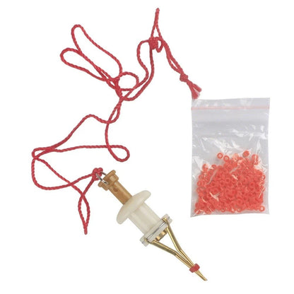 Pellet Bait Bander Tool for Fishing Accessories (White)