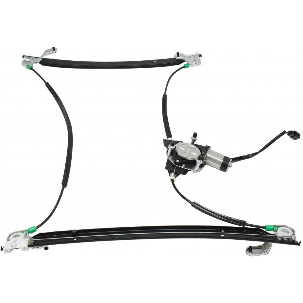 Driver Side Power Window Regulator w/ Motor for Dodge Caravan (2001–2003) MLX-SHE347-910L-CL360A50, CH1350126
