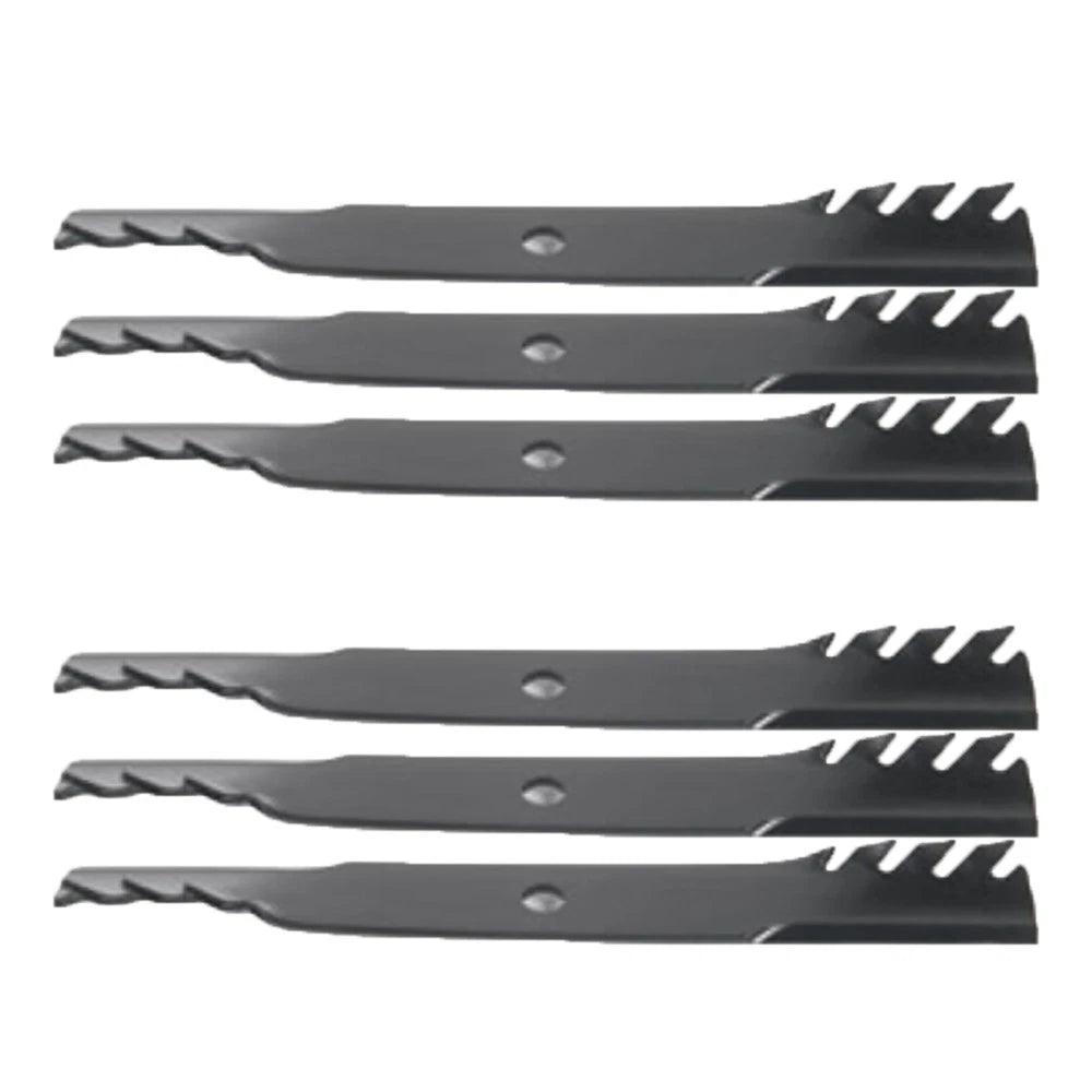 Set of 6 Mower Blades for John Deere 60, 420, 430, 425, 435