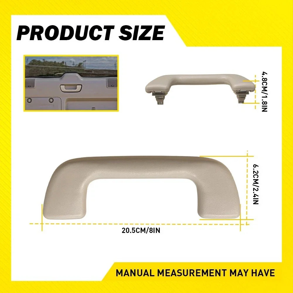 Inside Rear Door Grip Handle Set of 2 with Clips for Lexus GX470 (2003–2009) 74610-13011-A0