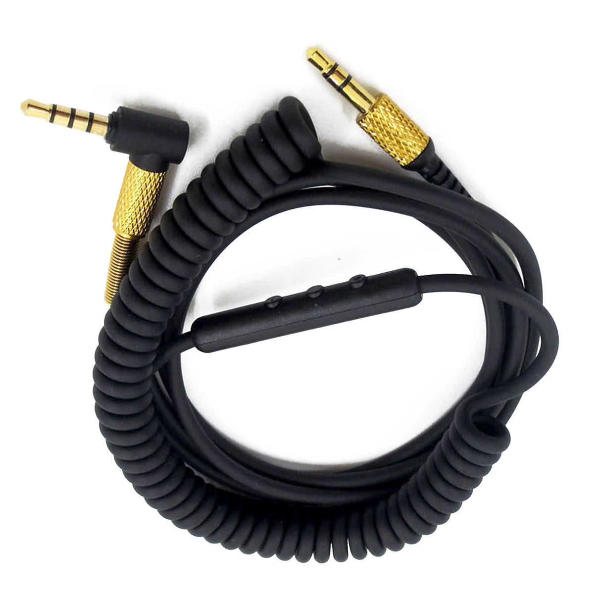 4ft Headphone Audio Cable with Mic for Marshall Monitor On Ear Pro