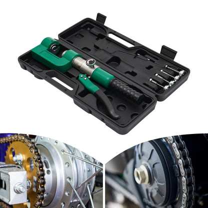 Hydraulic Chain Breaker Tool Kit 4 Pins for Motorcycle Bike (08B 420 428)