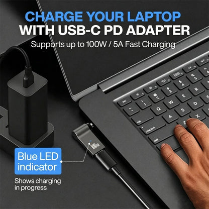 4X 100W USB Type C Female to DC Male Jack 7.4x5.0 mm Adapter for Dell Laptop