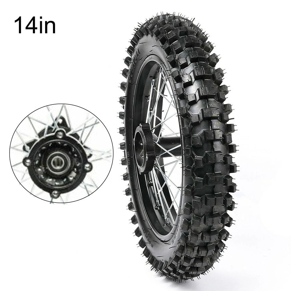 Rear Wheel Tire Rim for SSR 125/140/150/160cc & CRF70 (90/100-14)