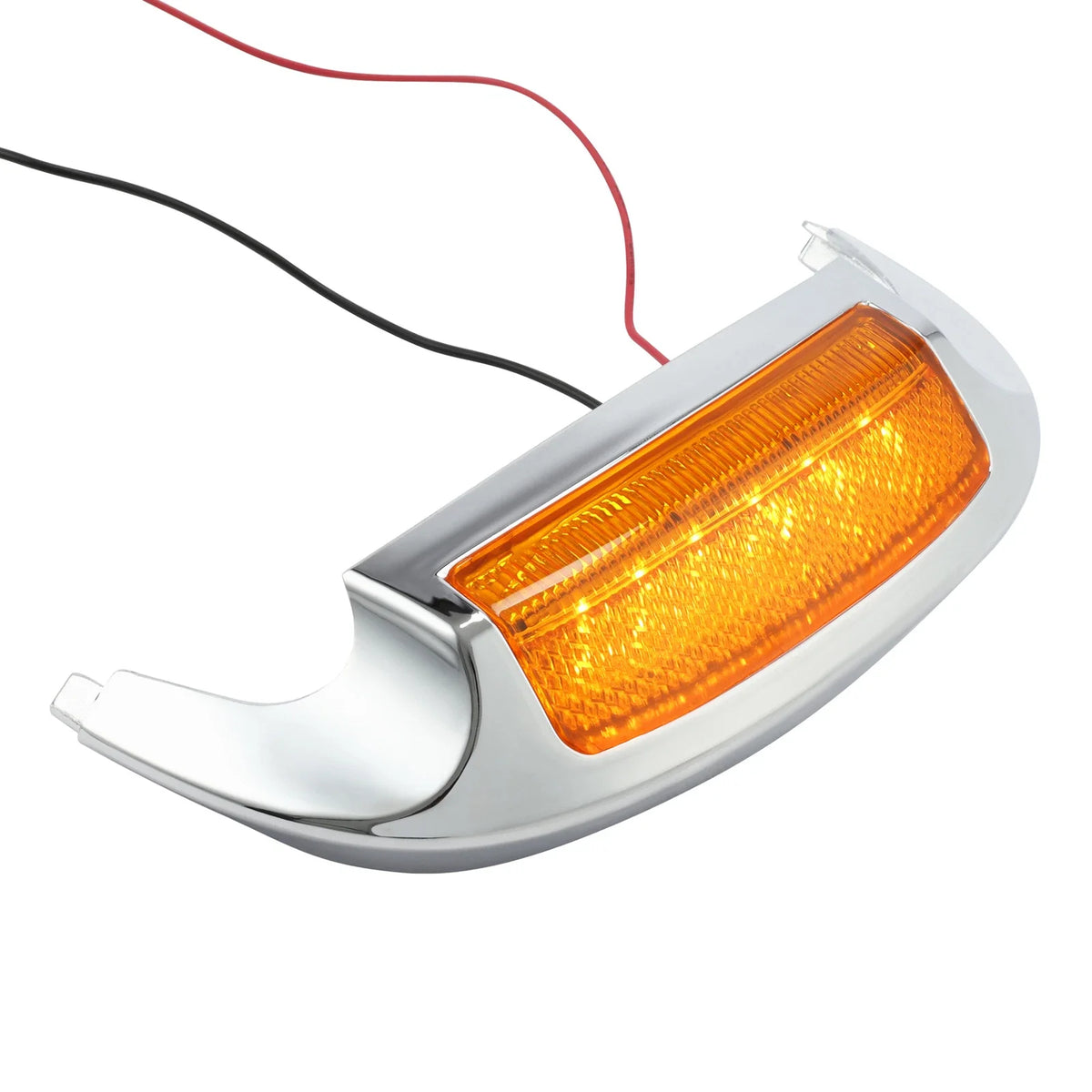 Front Fender Tip Orange Light for Harley Touring Electra Glide (2014–2023)