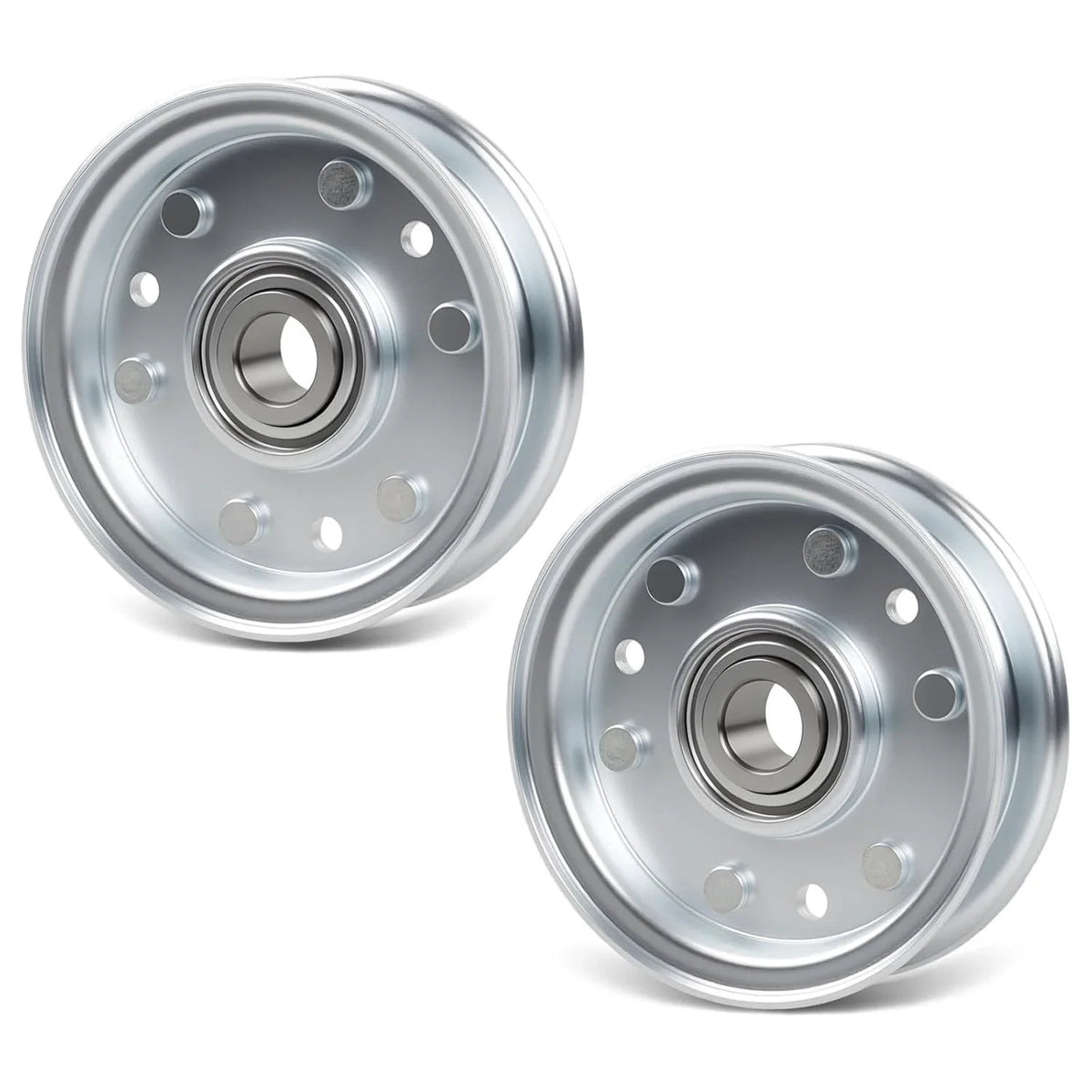Idler Flat Pulley for King Kutter RFM Series Lawn Mower (4', 5', 6')