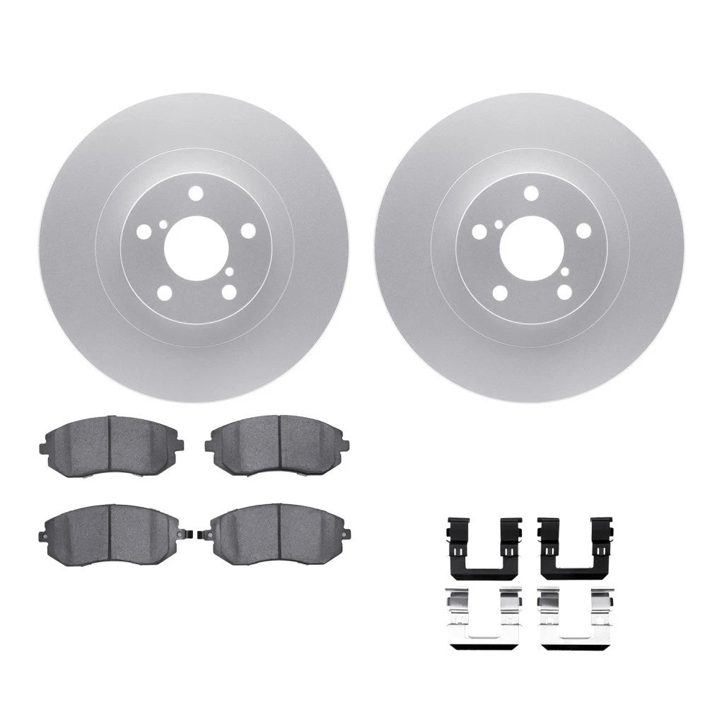 Set of 4 Rotors and Brake Pads for Subaru Outback (2005–2012) ALX-PAU-DF-4512-13078-CLA2