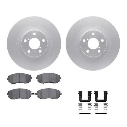 Set of 4 Rotors and Brake Pads for Subaru Outback (2005–2012) ALX-PAU-DF-4512-13078-CLA2