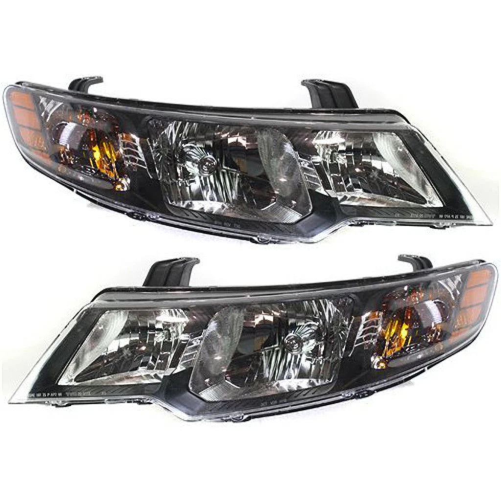 Headlight Assembly Pair for Kia Forte (2010–2012) PLX-M1-322-1130L-AS2, KI2502141, KI2503141