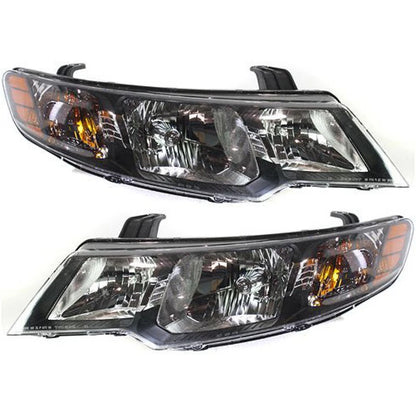 Headlight Assembly Pair for Kia Forte (2010–2012) PLX-M1-322-1130L-AS2, KI2502141, KI2503141