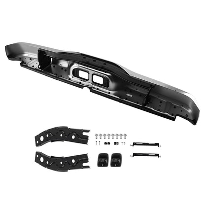 Rear Bumper Assembly for Toyota Tundra (2000–2006) Chrome Steel