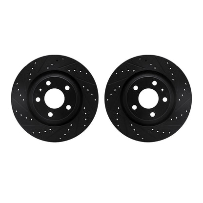 2X Brake Discs for Audi S4 Rear (2004–2009) WHPN1-73067