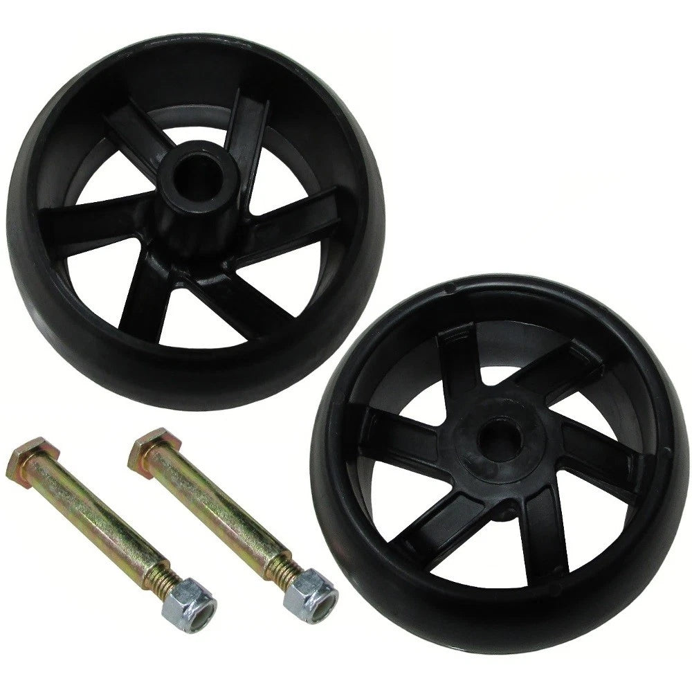 2X 5" Deck Wheels for Husqvarna (Fits 174873, 532174873, 133957)