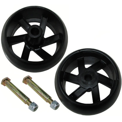 2X 5" Deck Wheels for Husqvarna (Fits 174873, 532174873, 133957)