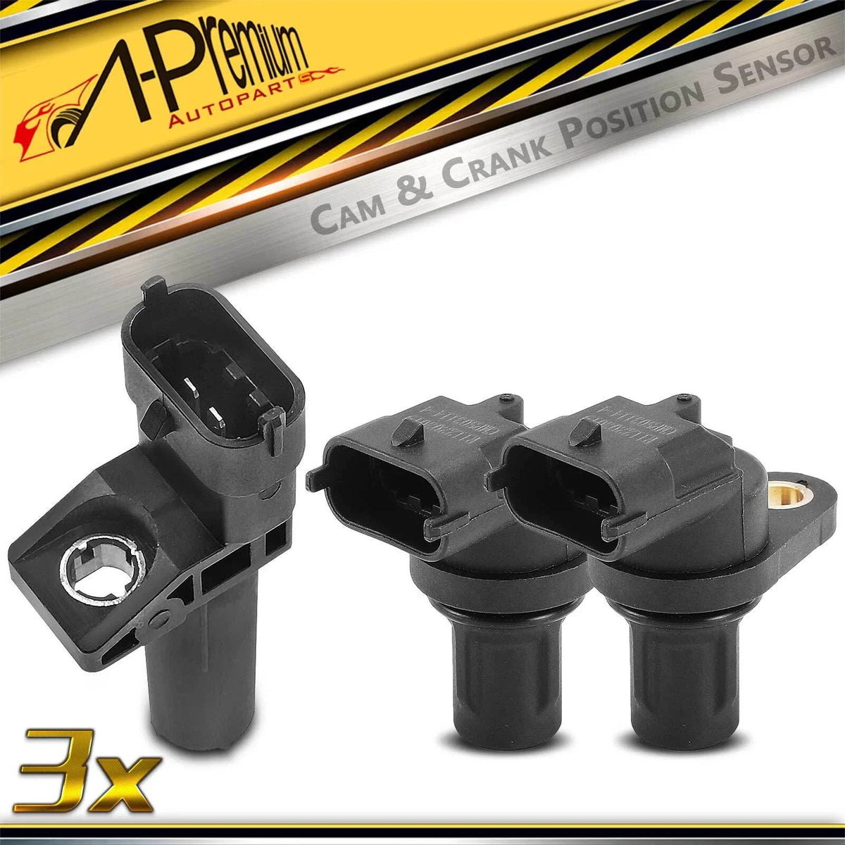 2X Camshaft Crankshaft Position Sensor for Mercedes-Benz C250 S600 (2012–2015)