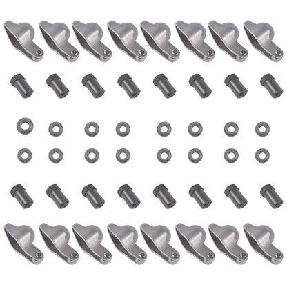 16Pcs Rocker Arms Set for Small Block Chevy SBC (262–400) Roller Tip