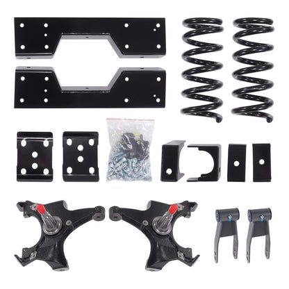 Lowering Kit for Chevrolet GMC C1500 (1988–1998) - Front 4", Rear 7-8"