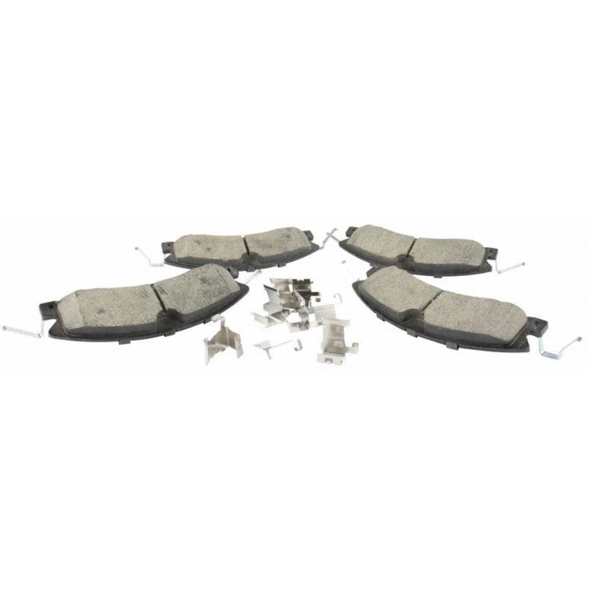 2X Brake Pad Set for Ford Lincoln Police Interceptor Sedan (2013–2019) BR1611B
