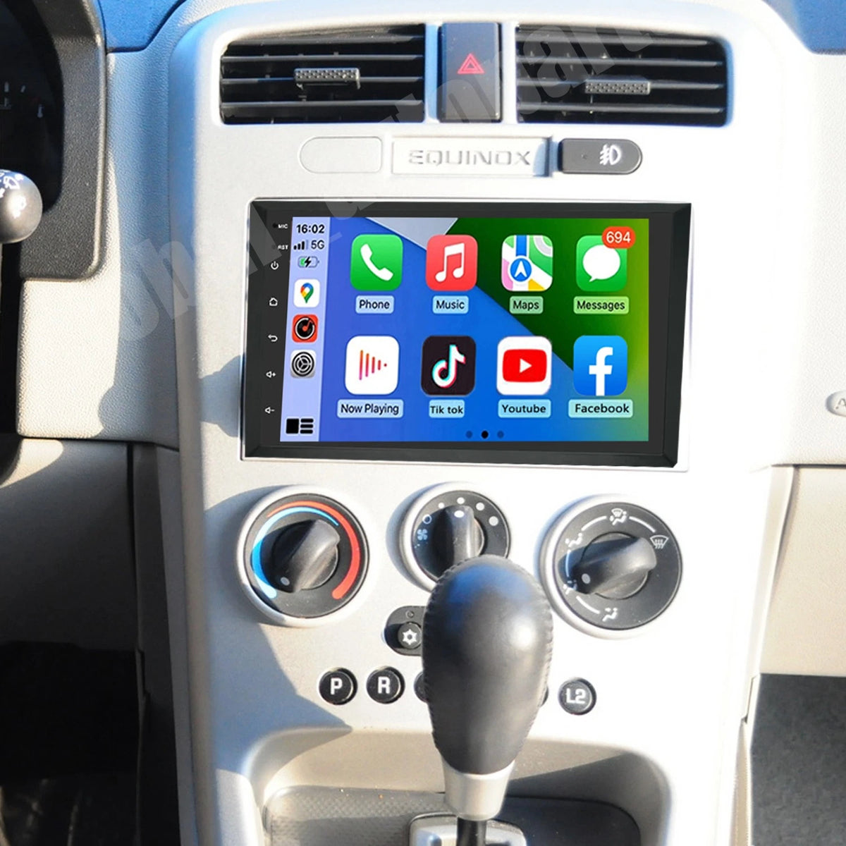 Wireless Carplay Car Stereo Radio GPS for Chevrolet Equinox (2005–2006)