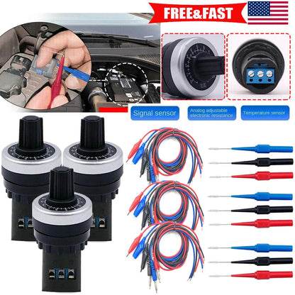 Set of 3 Auto Circuit Tester Signal Resistance Simulator Tool