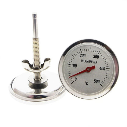 Stainless Steel Bimetal Oven Thermometer for Grill Duck Roaster (500°F)