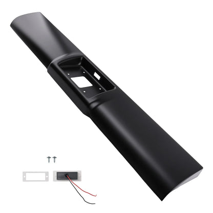 Rear Roll Pan for Chevrolet C2500 Suburban (1992–1999) Steel Black Primed