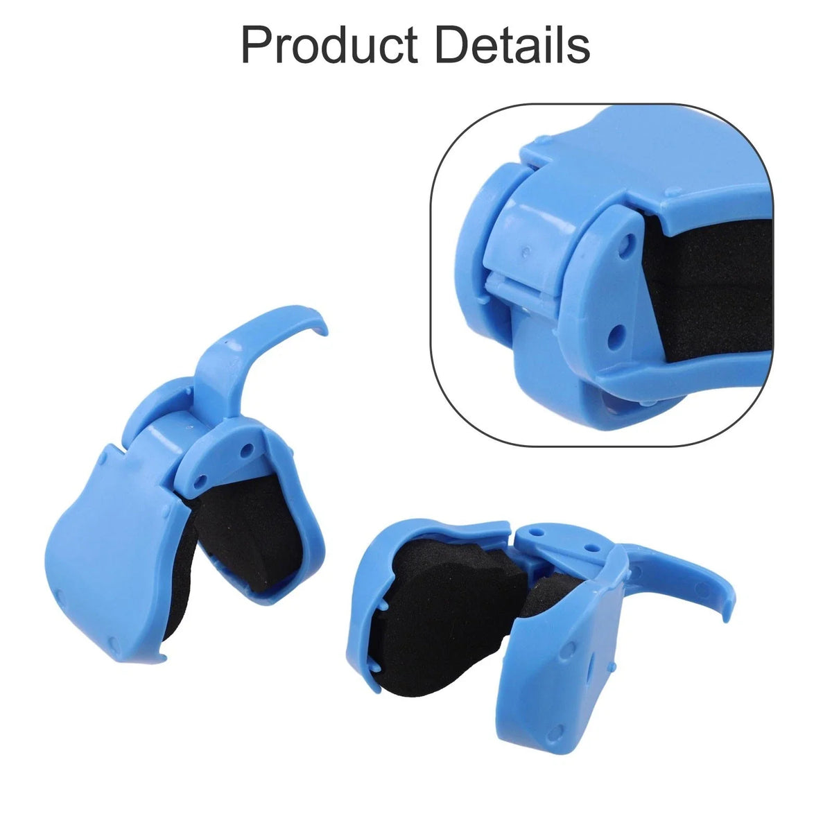 Fishing Rod Holder Clip Set of 2 with Memory Foam for Shock Absorption