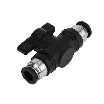 Pneumatic Ball Valve 3/8" OD Push to Connect Fitting for Air Flow Control