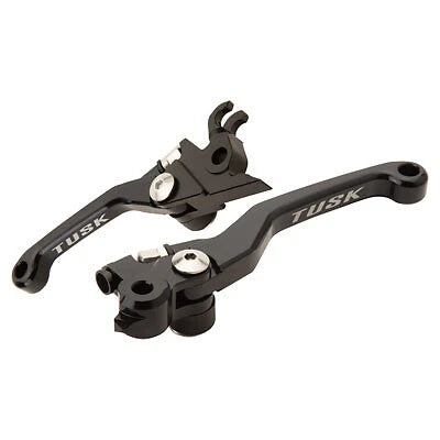 Tusk Folding Lever Set Black for KTM 150 SX (2009–2013) TSK23-6712