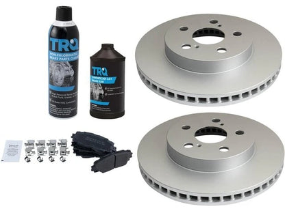 Brake Pad and Rotor Kit for Toyota Prius Prime (2017–2019) 62751ZSTF