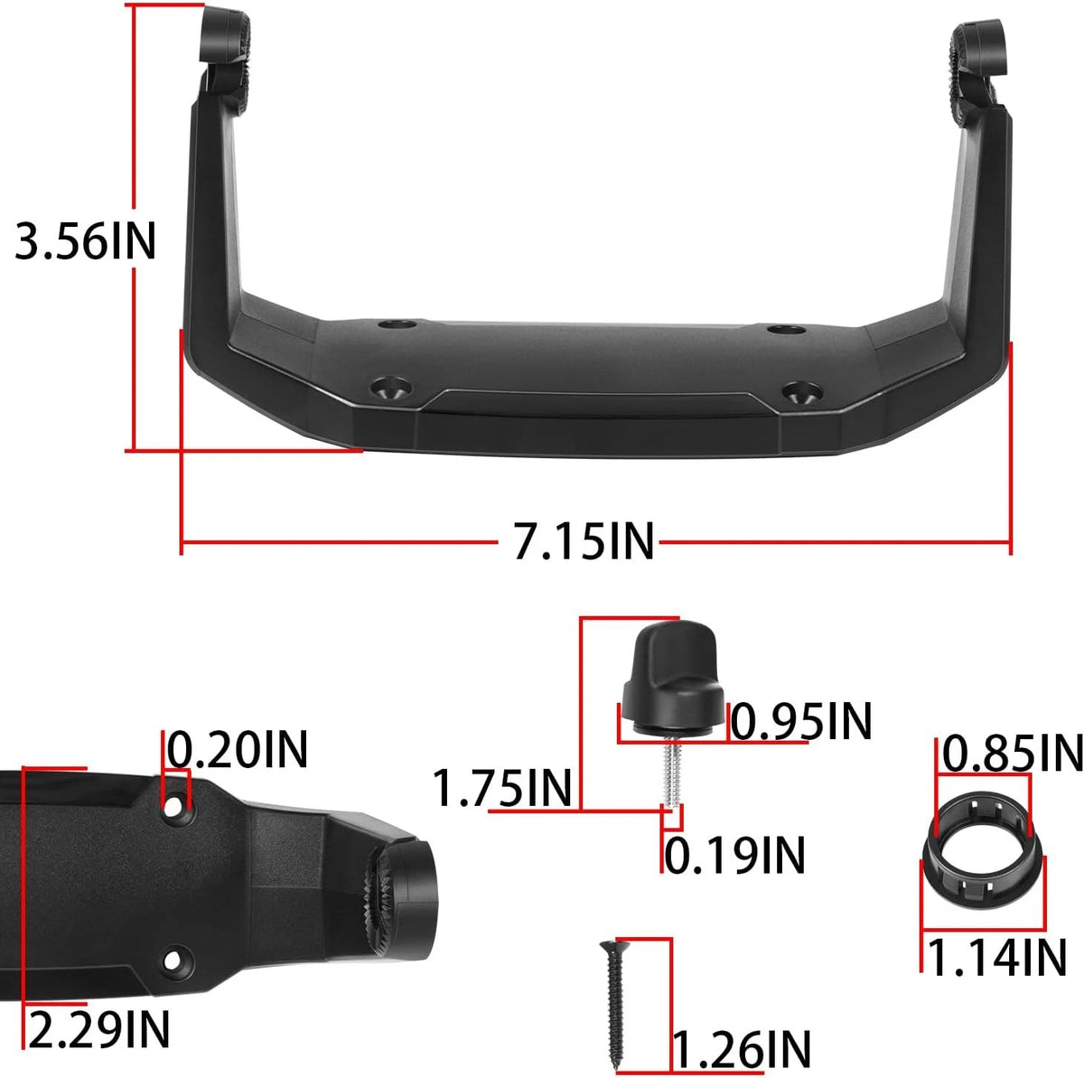 Gimbal Mount Kit for Humminbird Helix-7 (740146-1)