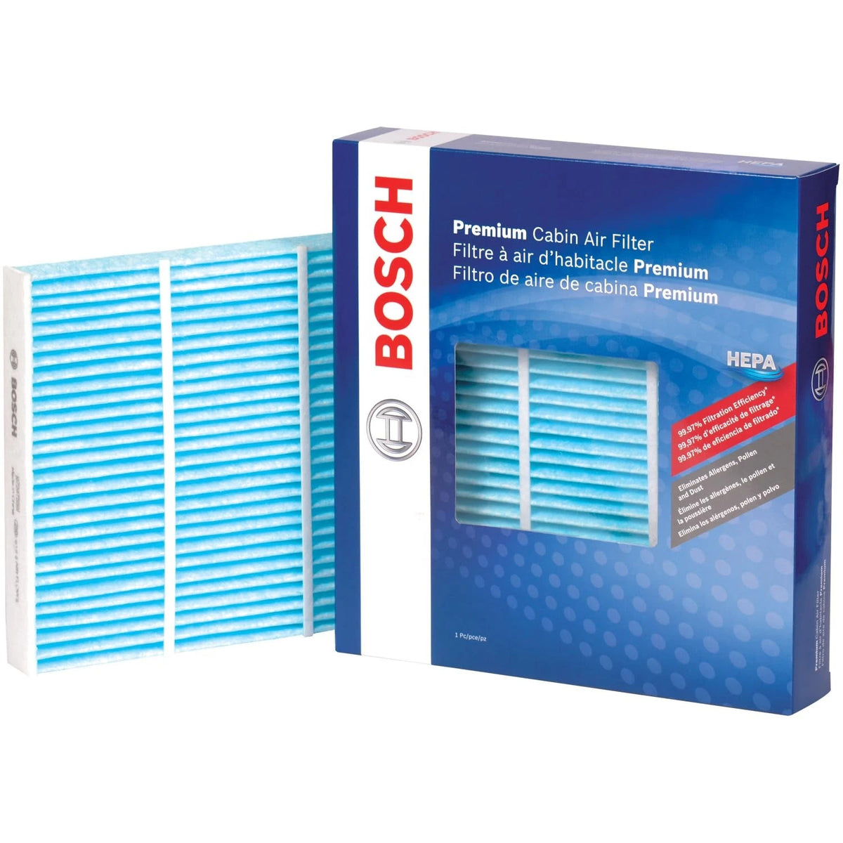 HEPA Cabin Air Filter for Bosch 6091C (8.3" x 9.7" x 1.4")