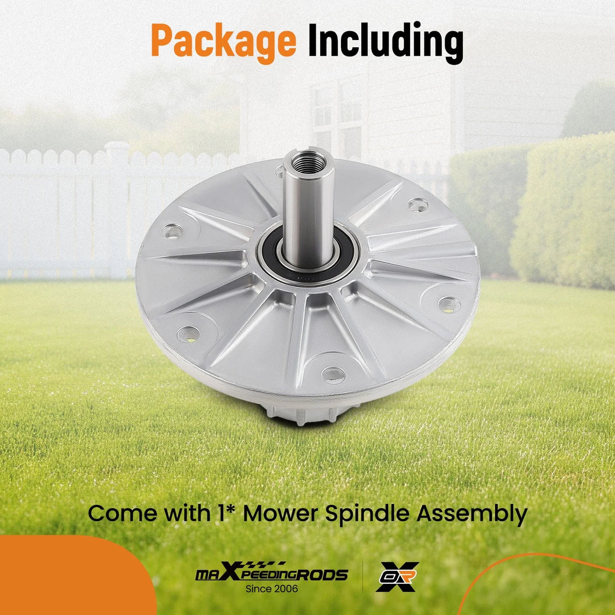 Center Mower Spindle Assembly for Bob-Cat ZT200 (4165022, 4115849)