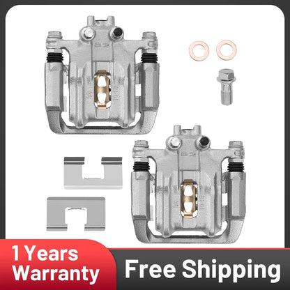 Rear Pair Brake Calipers for Honda Accord Crosstour (2010–2011)