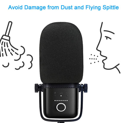 Wave 3 Pop Filter for Microphones (Professional Mic Windscreen Foam Cover)