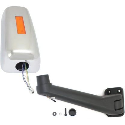 Passenger Side Power Heated Chrome Mirror for Chevrolet C4500 Kodiak (2003–2009)
