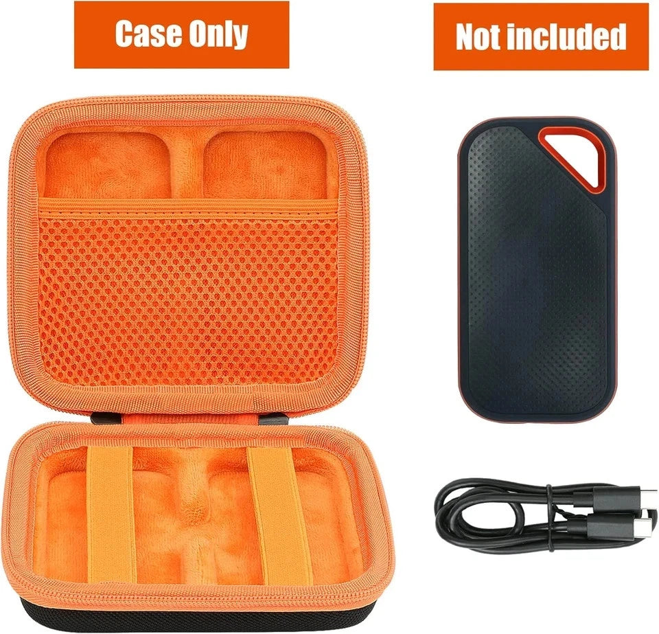 Hard Travel Case for Sandisk Extreme PRO SDSSDE81/SDSSDE80
