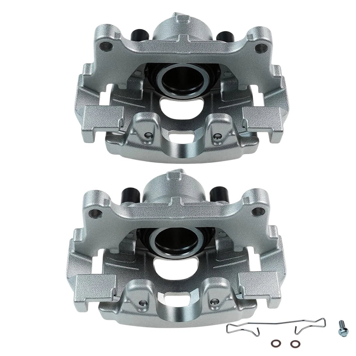 2X Brake Calipers Front for VW Passat Audi Q3 Tiguan (2020) 18043330, 19B6156, 561615123, 561615123A