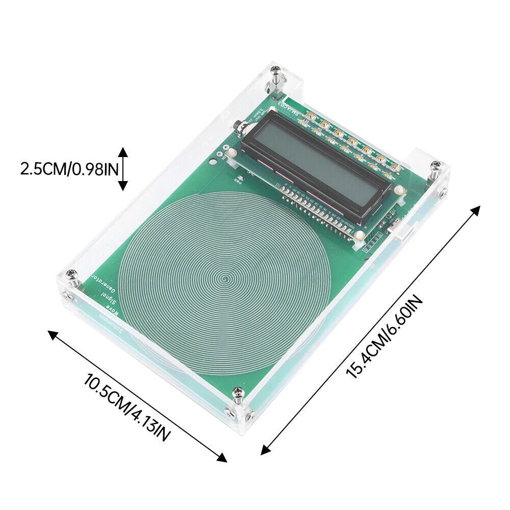 1/2x Pulse Sine Frequency & Audio Output Connector for Schumann Wave Generator