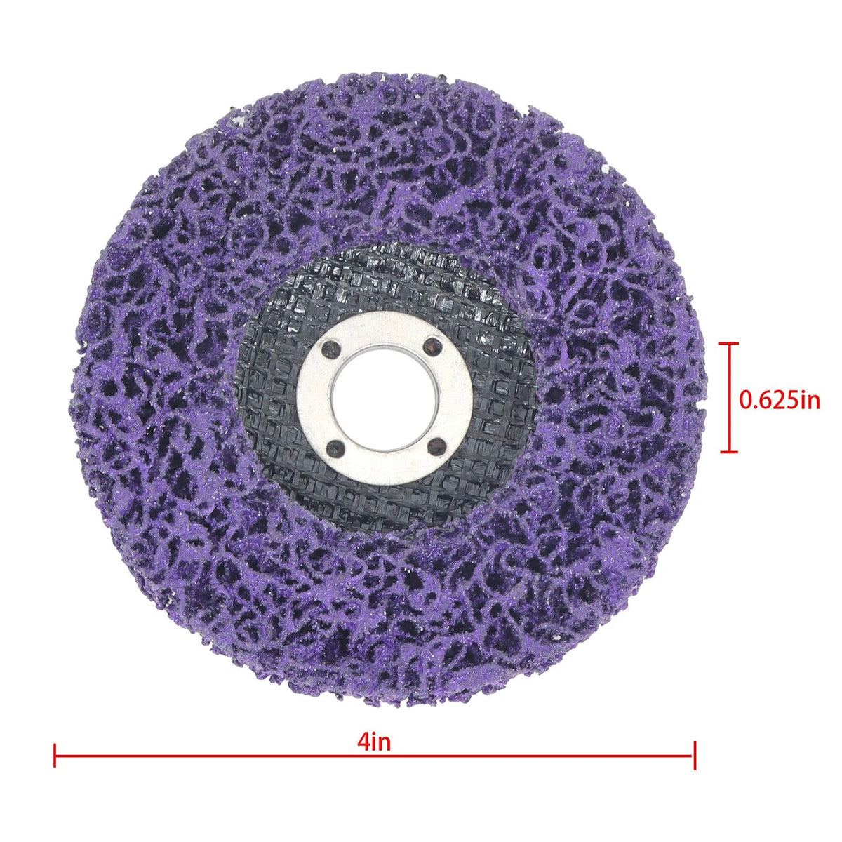 10 Pack of 4' x 5/8' Diamond Discs (Purple and Blue)