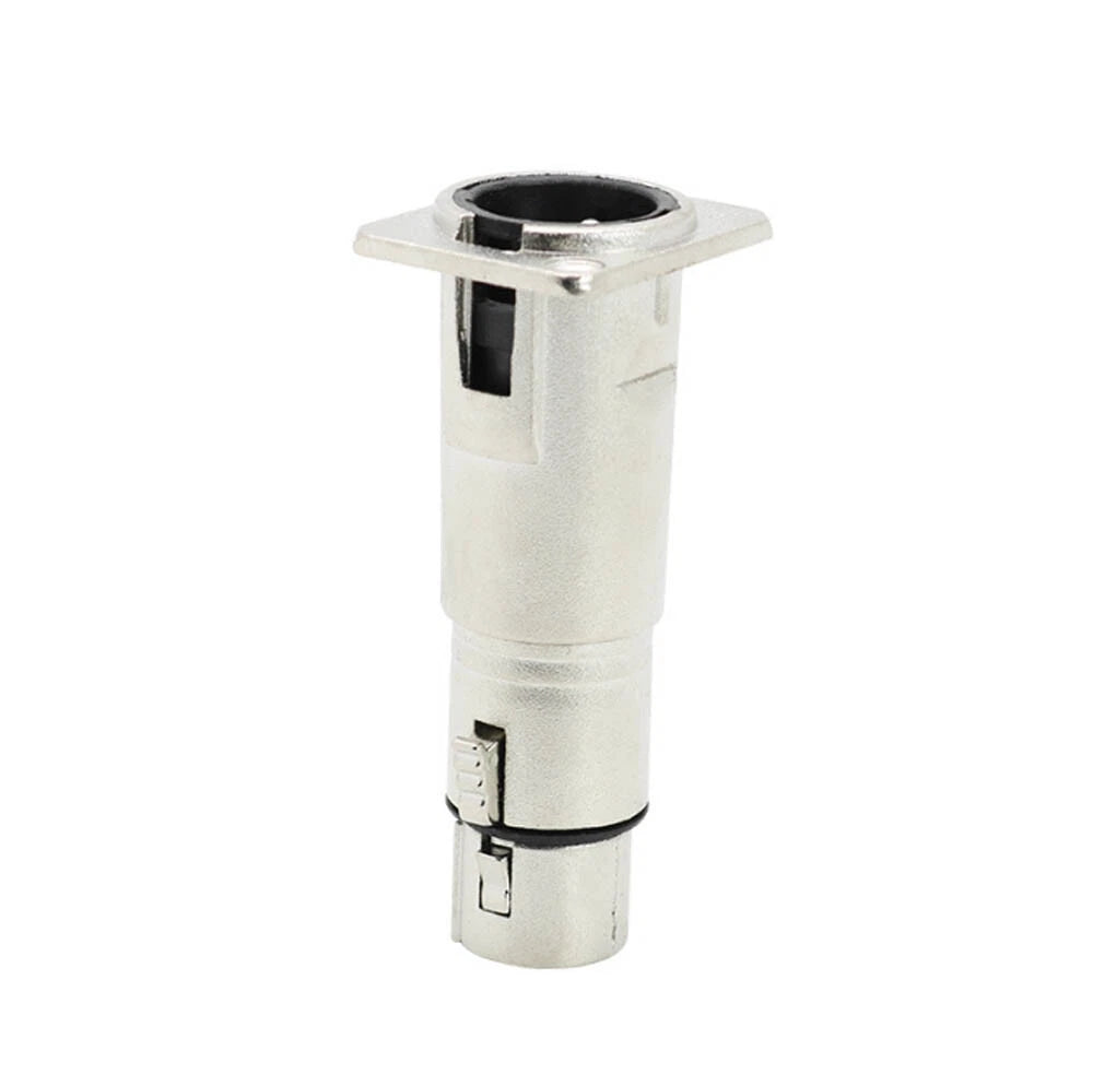 Set of 4 XLR Male to XLR Female Feed/Pass Thru Connector Adapters