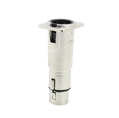 Set of 4 XLR Male to XLR Female Feed/Pass Thru Connector Adapters
